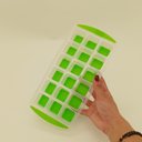 Ver imagem 4 de Forma de Gelo Plástico 3x13x27cm Verde