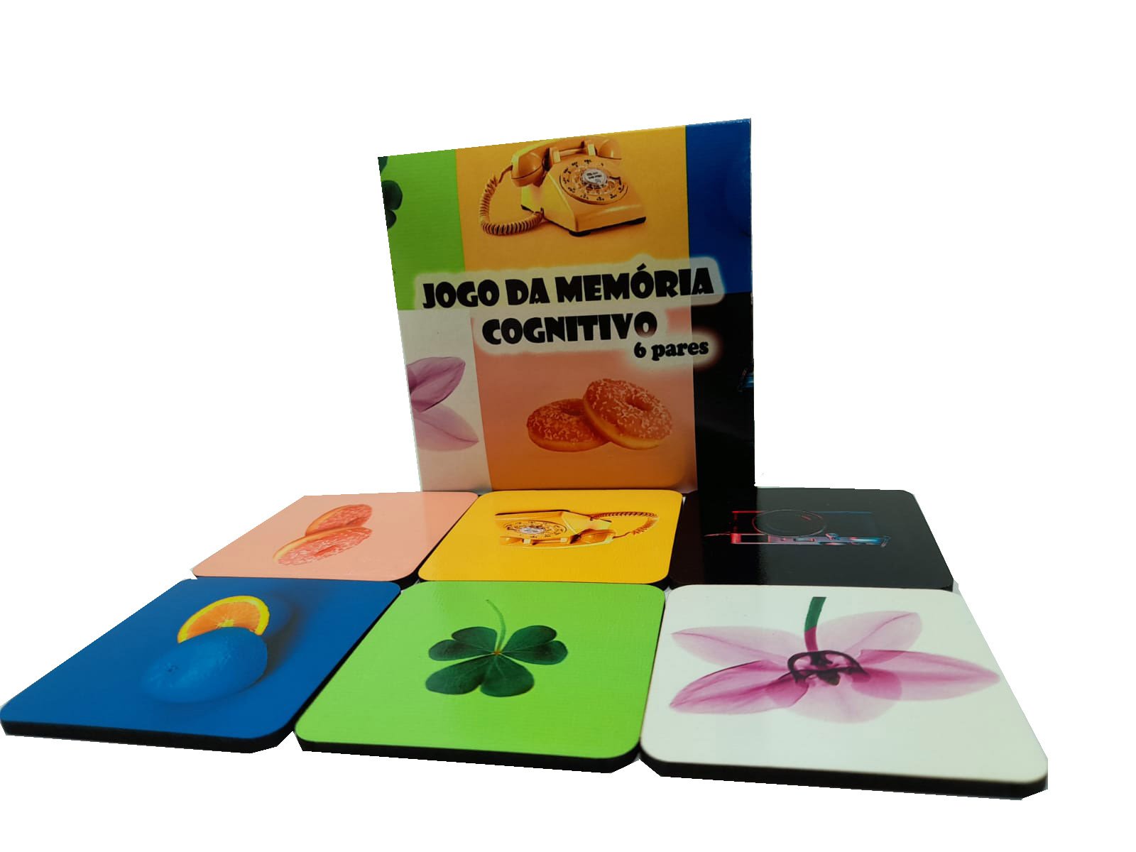Kit Especial Jogos Cognitivos para idosos - CogniBox 6 - 1