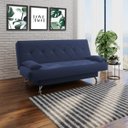 Ver imagem 5 de sofá cama 1,80m Íris Suede Azul Adonai Estofados