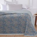 Ver imagem 3 de Cobertor Casal Dupla Face Estampado Áustria - Floral Azul