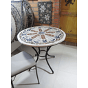 Ver imagem 2 de Mesa em Mosaico Marroquino - Somente o Tampo 100cm