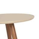Ver imagem 3 de Mesa Lateral Redonda Baixa - Off White