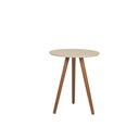 Ver imagem 1 de Mesa Lateral Redonda Baixa - Off White