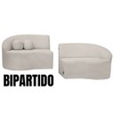 Ver imagem 6 de Sofá Orgânico Palermo 4 Lugares 210cm + Puff Bouclê - Sofa Store:bouclê Bege Marfim
