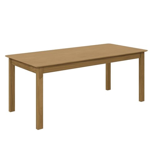 Mesa de Jantar Repleta Madeira Maciça 195x90 cm