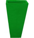 Ver imagem 5 de Kit 3 Vaso Planta 60x30 Trapézio Parede Polietileno BGPLASTICOS V17 VERDE BANDEIRA 011