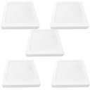 Ver imagem 1 de Kit 5 Painel Led Sobrepor 24w Biv 4000k Quad Branco Ourolux