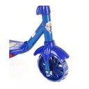 Ver imagem 3 de Patinete Infantil 3 Rodas com Led, Música, Cestinha – Regulável | Brinquedo Criança Azul