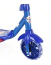 Ver imagem 3 de Patinete Infantil 3 Rodas com Led, Música, Cestinha – Regulável | Brinquedo Criança Azul
