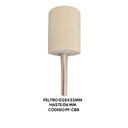 Ver imagem 4 de Kit Ponta Montada de Feltro 5 pçs Haste Ø6mm Micro Retífica- Dremel Politone