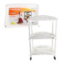 Ver imagem 1 de Organizador Vertical Triplo Fruteira Branco 3 Andares