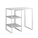 Ver imagem 2 de Aparador Adega Industrial Bar Barzinho Bourbon Aço Branco 80 Cm