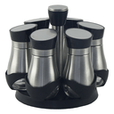 Ver imagem 1 de Porta Condimento Temperos Suporte Giratório 6 Potes Cozinha Pgb Porta Condimentos Giratório 6 Frasco