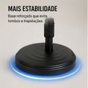 Ver imagem 3 de Suporte Apoiador de Celular para Mesa, Tripé com Regulagem 360°, Altura Ajustável, Preto