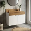 Ver imagem 4 de Gabinete para Banheiro Suspenso Continente 100% MDF 15mm