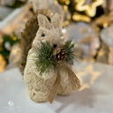 Ver imagem 2 de Esquilo Natal Sentado Bege 20x15cm