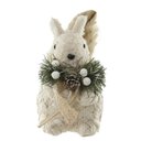 Ver imagem 1 de Esquilo Natal Sentado Bege 20x15cm