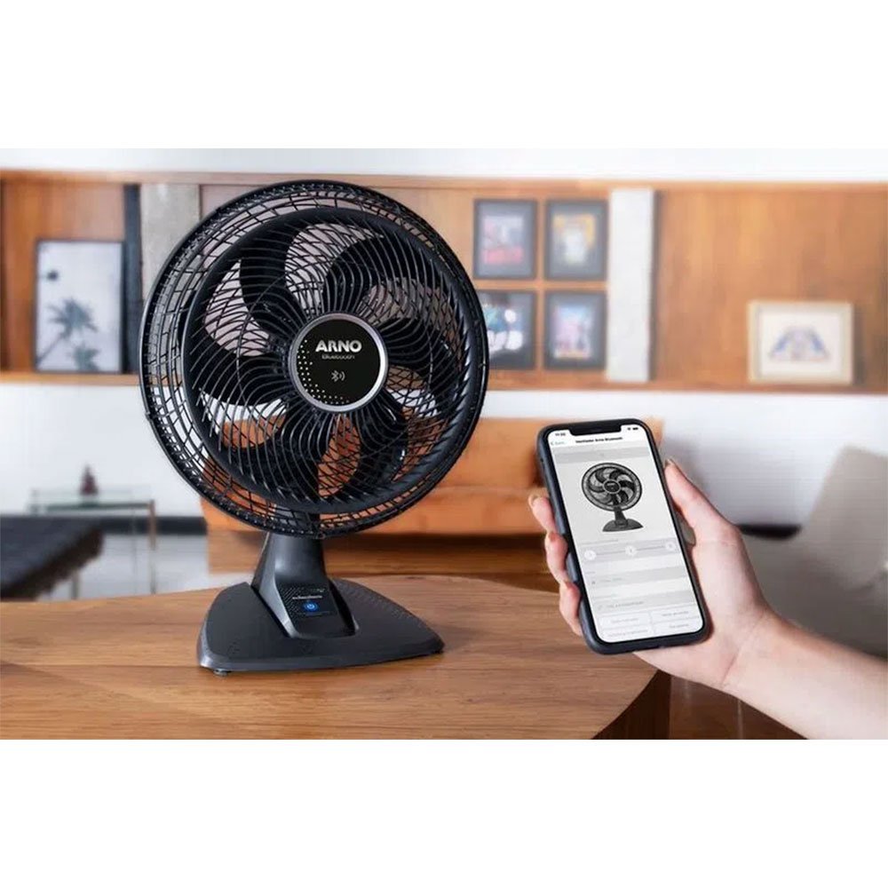 Ventilador Arno Ultra Silence Force Bluetooth Vdbt 127v | MadeiraMadeira