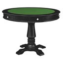 Ver imagem 1 de Mesa Jogos Carteado 4 Lugares Victoria Preto Fosco Gran Belo