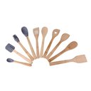 Ver imagem 1 de Kit Utensílios Bambu com 10 peças - A/CASA