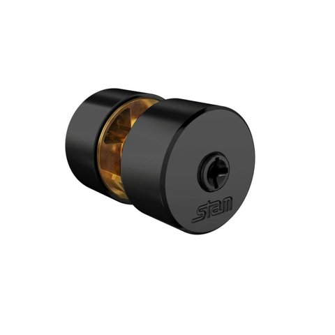 Cilindro 1800/1803 Tetra Chave com Parafuso Preto Stam