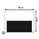 Ver imagem 3 de Kit Cabeceira e Calçadeira Queen 160 cm Cancun Platinum Decor Suede Cinza