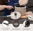 Ver imagem 4 de Panela de Pressão Cerâmic Life Vapt 23cm 7,5L Vanilla Brinox