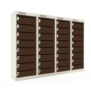 Ver imagem 1 de Armário de Aço para Correspondência 32 Portas - Nk 2716 Nilko Armários Terracota Chave Padrão