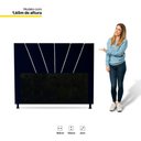 Ver imagem 2 de Cabeceira Queen Size Dallas 160Cm Azul Marinho