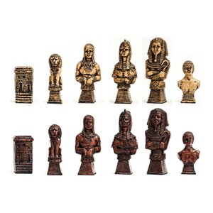 Peças de Xadrez em Resina - Coleção Deuses Egícios 774