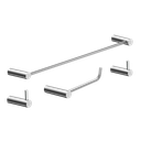 Ver imagem 1 de Kit de Acessórios para Banheiro Escovado 4 Peças 2050or Grego Metal