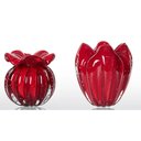 Ver imagem 3 de Vaso Trouxinha Cristal Murano Vermelho Intenso Love P