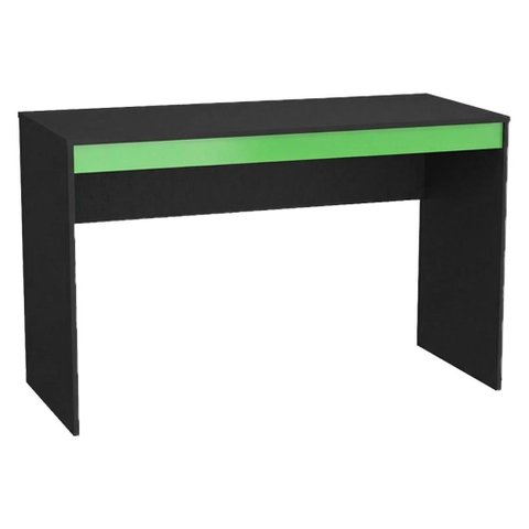 Mesa Escrivaninha B23 120 Cm Preto Verde Novam