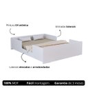 Ver imagem 3 de Cama Infantil Montessoriana Transição Segura Berço em Mdf Cantos Arredondados