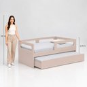 Ver imagem 4 de Bicama Lilo com Grades Removíveis - Cama + Auxiliar Renda
