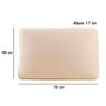 Travesseiro Gelflex Nasa Duoflex Alto Espuma e Gel 50x70x17cm - 6