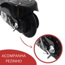 Ver imagem 4 de Patinete Elétrico 120w Dobrável com Assento e Kit de Proteção Motorizado 24v Preto Importway Bwpeak