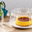 Ver imagem 3 de Boleira Elegance Redonda com Tampa 30cm Branca em Policarbonato Linha Profissional Cook Vem