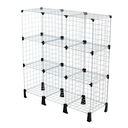 Ver imagem 1 de Balcão de tela aramado 9 nichos:Branco