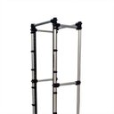Ver imagem 2 de Rack Titanium Torre Periférico RT-200 Profissional Djs Para Crossover e Periféricos 19 Polegadas