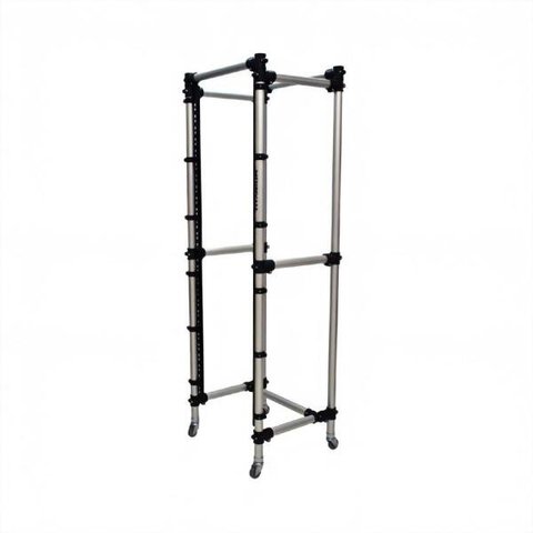 Rack Titanium Torre Periférico RT-200 Profissional Djs Para Crossover e Periféricos 19 Polegadas