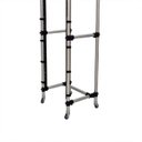 Ver imagem 3 de Rack Titanium Torre Periférico RT-200 Profissional Djs Para Crossover e Periféricos 19 Polegadas