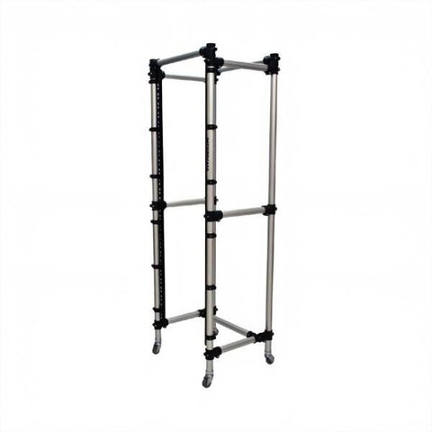 Suporte Rack Titanium Torre Periférico RT-200 Para Amplificadores e Processadores de Áudio