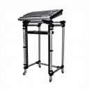 Ver imagem 2 de Rack Titanium Torre Periférico Rt-100 Profissional Djs para 14 Periféricos e Barra L Para