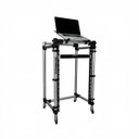 Ver imagem 3 de Rack Titanium Torre Periférico Rt-100 Profissional Djs para 14 Periféricos e Barra L Para
