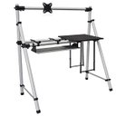 Ver imagem 1 de Rack Titanium Home Studio RH-110 Ideal Para Teclados e Controlador + Suporte Monitor Com Gaveta