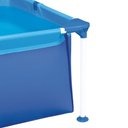 Ver imagem 5 de Piscina Estruturada Premium Retangular PVC com Estrutura em Aco Capa Forro Filtro 2200L 127V Azul