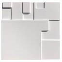 Ver imagem 2 de Forma Silicone Gesso Parede 3d - Mosaico Liso
