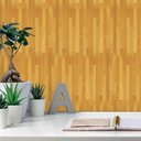 Ver imagem 5 de Papel de Parede Adesivo Madeira Lisa Clara Sala Envio Rápido
