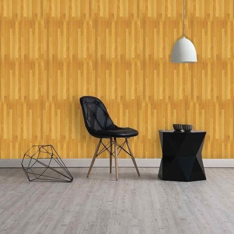 Papel de Parede Adesivo Madeira Lisa Clara Sala Envio Rápido